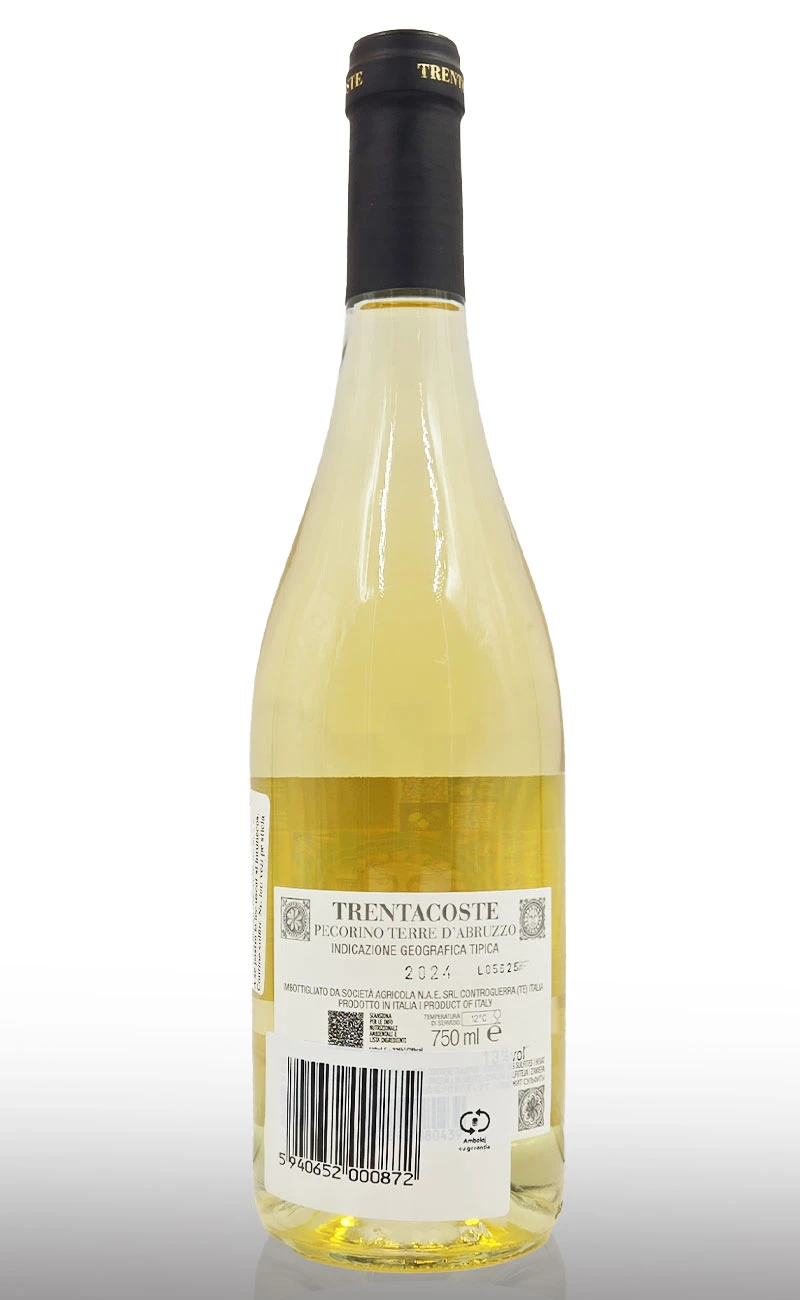 Vin alb sec, Trentacoste Pecorino